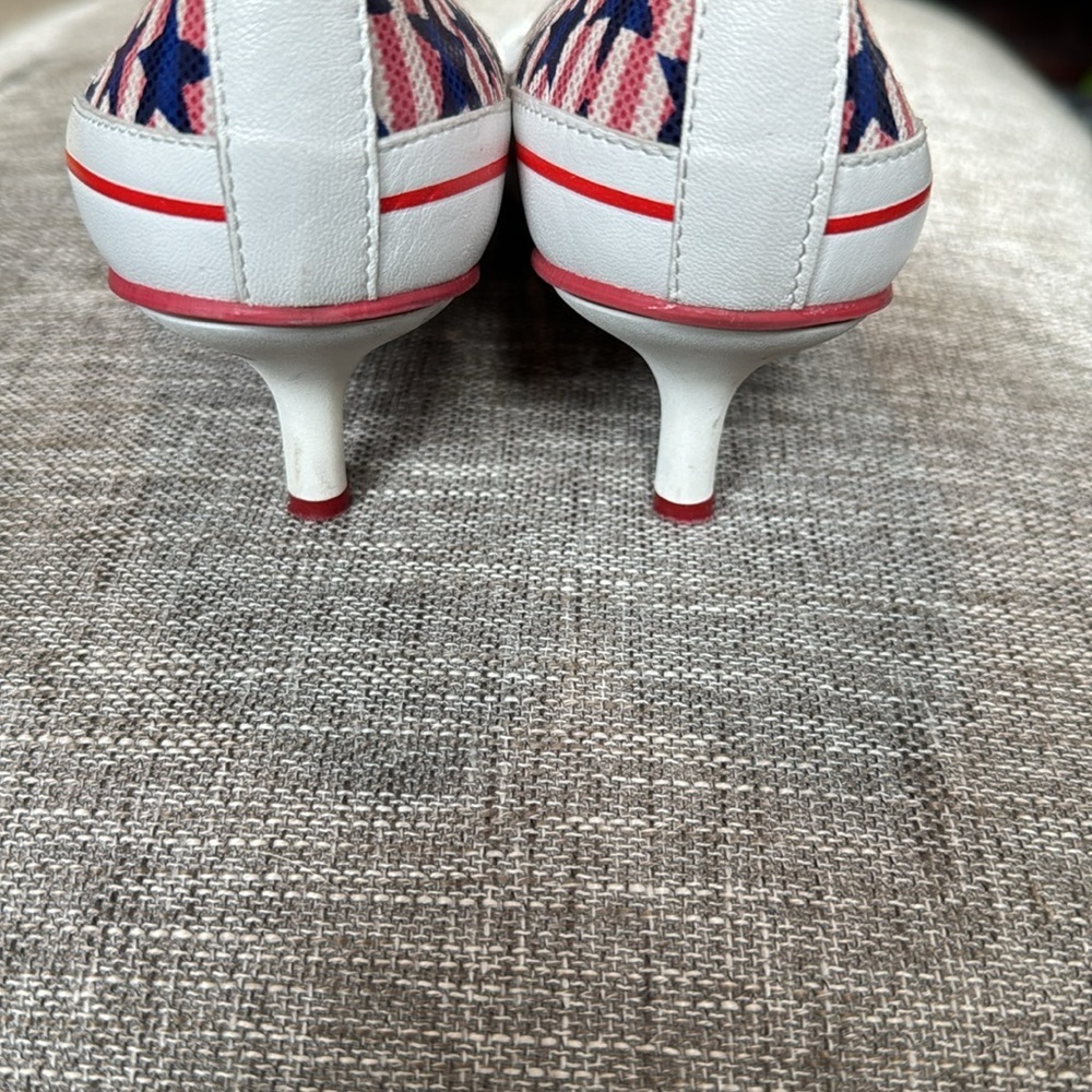 Wosh Women's Shoes Made in Italy heels USA stars - Picture 4 of 10